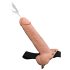 Fetish Strap-On 9 - Hul Strap-On Dildo med Sprøjtefunktion (Natur)