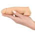 Realistixxx - penismanchet med kuglering - 16cm - natur