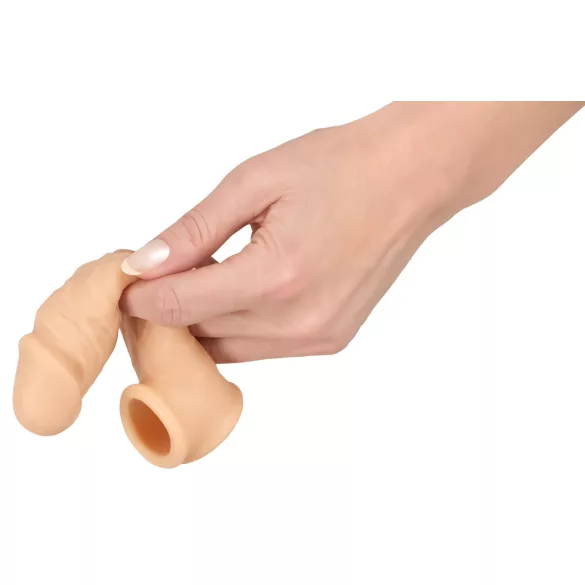 Realistixxx - penismanchet med kuglering - 16cm - natur