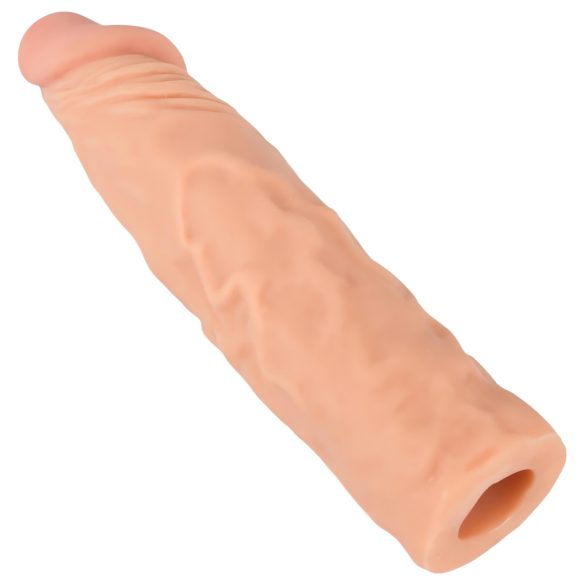 Nature Skin - forlængende og tyk penisærme (19,5cm)