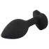 You2Toys - analplug - med hvid sten - sort