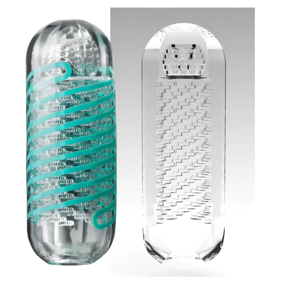 TENGA Spinner Pixel - masturbator (gennemsigtig)