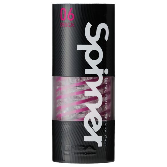 TENGA Spinner Brick - Masturbator (gennemsigtig)