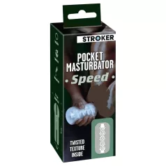STROKER Speed - masturbator - kunstig numse - gennemsigtig