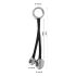 You2Toys Heavy Gear - herre ring med analsvægt (sort)