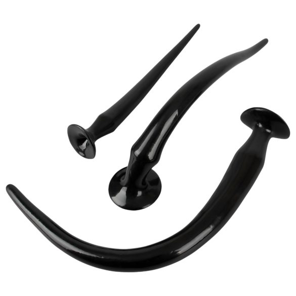 You2Toys - Ekstra langt anal plug sæt (3 dele) - sort