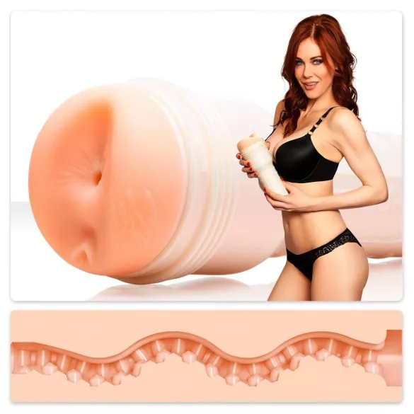 Fleshlight Maitland Ward - masturbator - anal - realistisk silikone