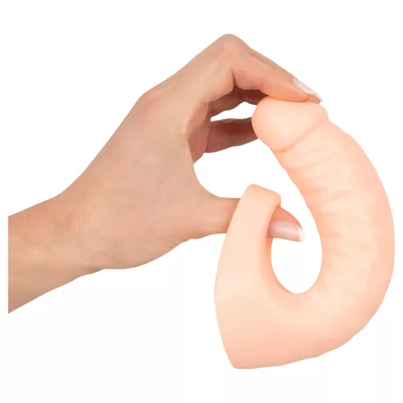 Realistixxx - dobbelt dildo med penisring - realistisk - natur