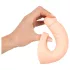 Realistixxx - dobbelt dildo med penisring - realistisk - natur