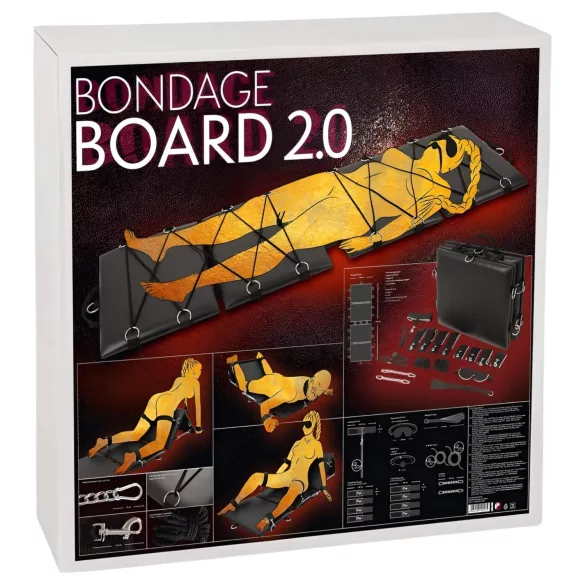 You2Toys Bondage Board 2.0 - bærbar bindeseng sæt