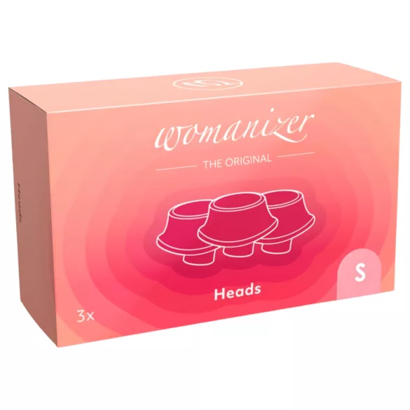 Womanizer Premium Eco - reservedele sugehoveder sæt - pink (3 stk)