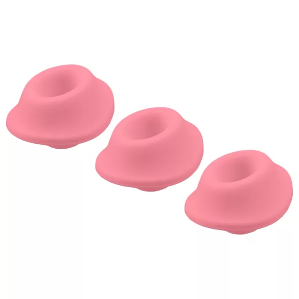 Womanizer Premium Eco - reservedele sugehoveder sæt - pink (3 stk)