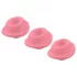 Womanizer Premium Eco - reservedele sugehoveder sæt - pink (3 stk)