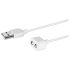 Womanizer - magnetisk USB-opladningskabel (hvid)