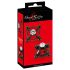 Bad Kitty - Twisted brystvorte piercing (strass) - sort