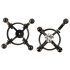 Bad Kitty - Twisted brystvorte piercing (strass) - sort