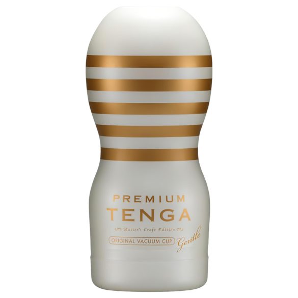 TENGA Premium Gentle - engangs onaniprodukt (hvid)