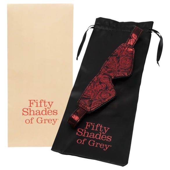 Fifty Shades - Øjenmaske (sort-rød)