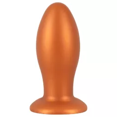 ANOS - stor analplug - silikone - orange
