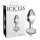 Icicles No. 44 - analplug - konisk form - glas gennemsigtig