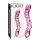 Icicles No. 55 - Dobbeltsidet G-punkt glasdildo (pink)