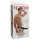 Pipedream Fetish Strap-On 8 - påspændt, hul vibrator (sort)