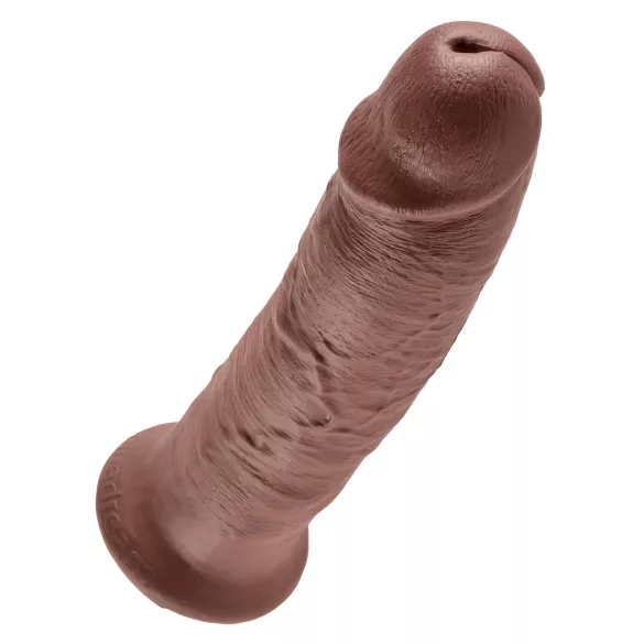 King Cock - dildo med sugekop - 25 cm - brun