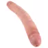 King Cock - dobbelt dildo - realistisk - 31cm - natur