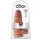 King Cock - dildo med sugekop - mørk natur - 23cm