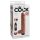 King Cock 10 - Naturtro sprøjtende dildo (25 cm) - natur