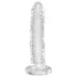 King Cock Clear 6 - dildo med sugekop (17,8 cm)