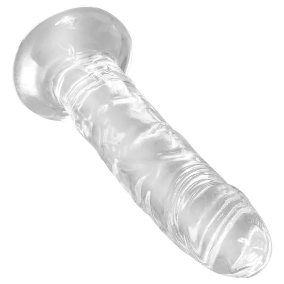 King Cock Clear 6 - dildo med sugekop (17,8 cm)