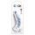 King Cock Clear 7,5 - sugekop med testikler, dildo (19 cm)