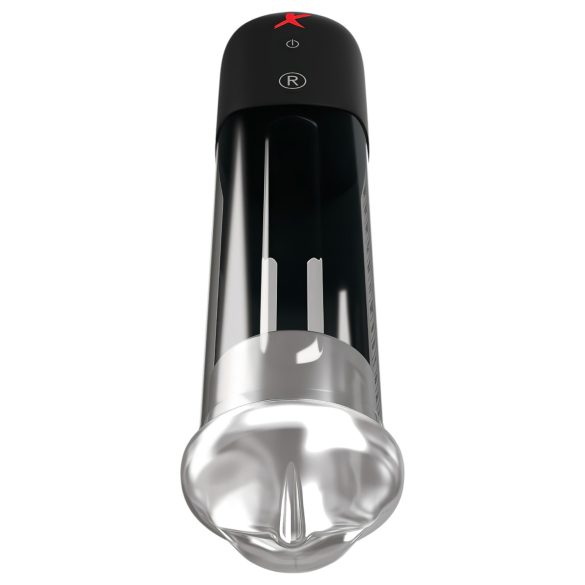 PDX Blowjob - automatisk penispumpe med læber - sort