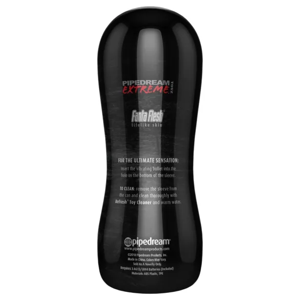 PDX Elite - vibrerende numse-masturbator (naturel)