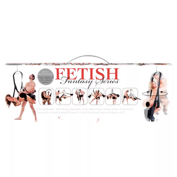 Fetish Fantasy - sexgynge med 360 graders rotation - sort