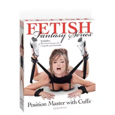   Pipedream - Fetish Position Master - BDSM bondage-sæt (sort)