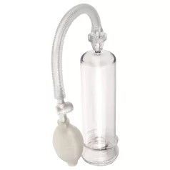   Pipedream - Pump Worx Beginner's - gennemsigtig penispumpe (19 cm)