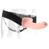 Fetish Fantasy - strap-on dildo med hul - natur