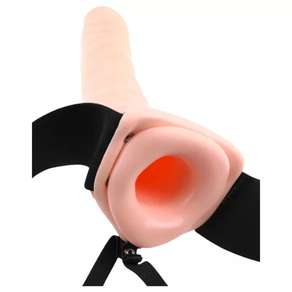 Fetish Fantasy - strap-on dildo med hul - natur