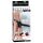 Fetish Strap-On 12 - justerbar, hul dildo (sort)