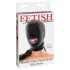 Fetish Fantasy - fetish maske med mundåbning - sort