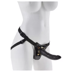 Fetish Fantasy - strap-on harness - justerbar - sort