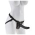 Fetish Fantasy - Justerbar sort sele til strap-on sjov!