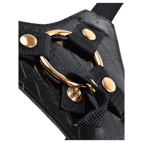 Fetish Fantasy - strap-on harness - justerbar - sort