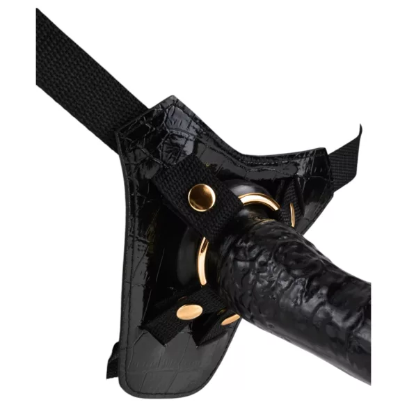 Fetish Fantasy - strap-on harness - justerbar - sort