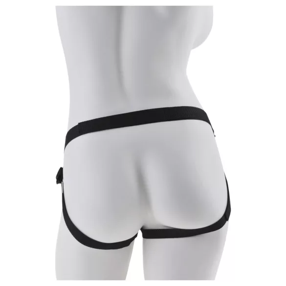 Fetish Fantasy - strap-on harness - justerbar - sort