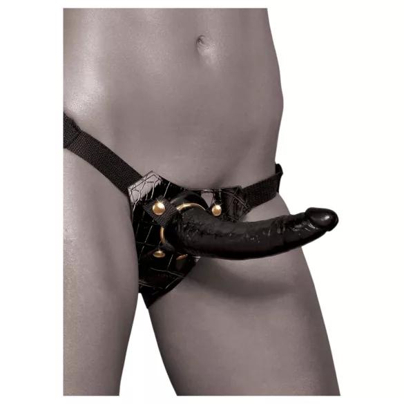 Fetish Fantasy - strap-on harness - justerbar - sort