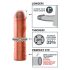 X-TENSION Perfect 1 - naturtro penisforlænger (17,7 cm) - natur