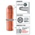 X-TENSION Mega 1 - naturtro penisovertræk (17,7 cm) - natur